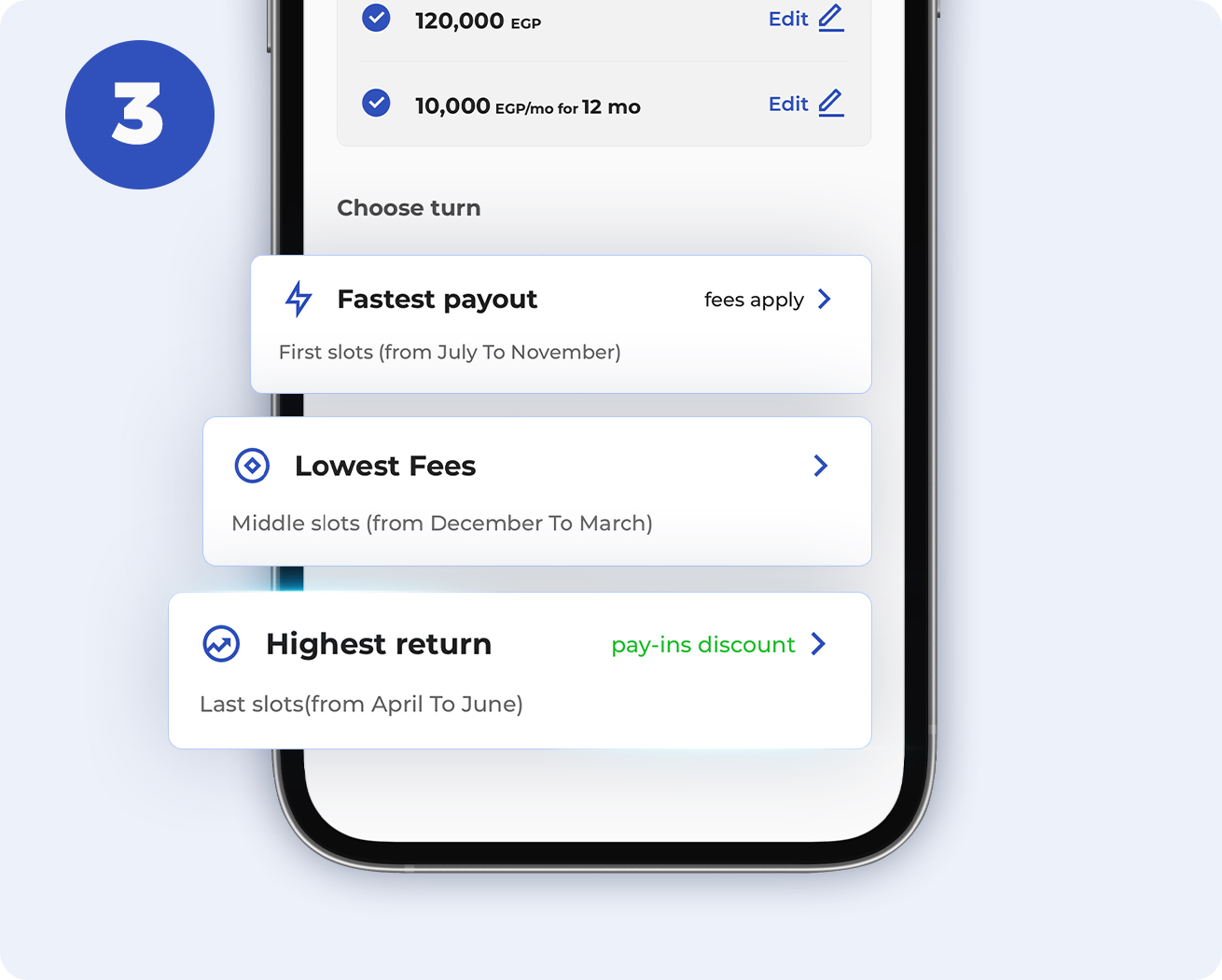 steps of how to join money circles with Money Fellows