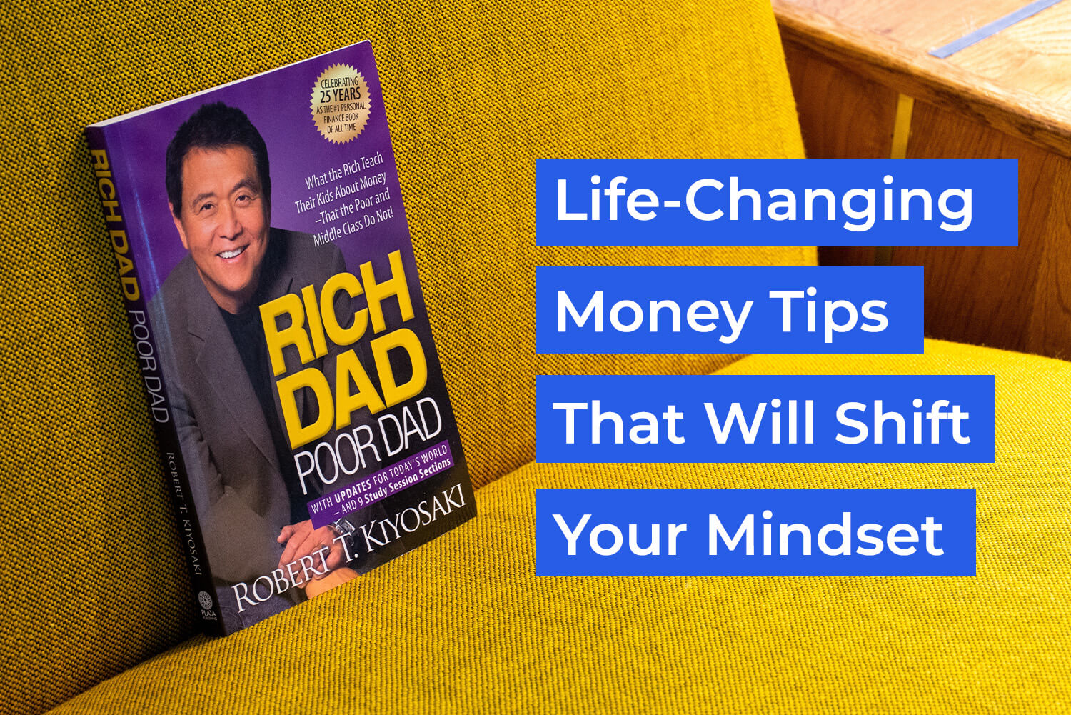 Rich Dad Poor Dad book from life changing money tips that will shift your mindset article on 3elm El geib blog