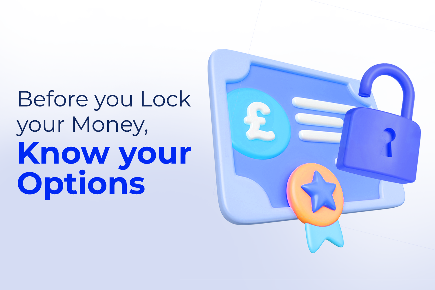 an investment certificate in illustration style with a lock in front of it from Investment Certificates in Egypt: Returns, Types, and Smart Alternatives article on money fellows